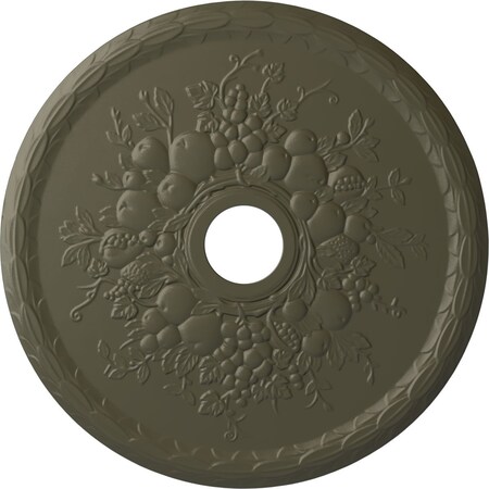 Grape Ceiling Medallion (Fits Canopies Up To 3 5/8), 22 5/8OD X 3 5/8ID X 5/8P